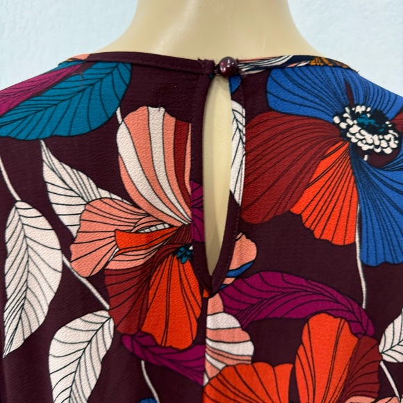 Maurice’s Missy modest wrap dresses multicolor maxi dress size XXL - Picture 8 of 16